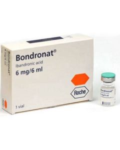 Bondronat - 6mg/6ml Ácido Ibandrónico - 1 Vial Solución para Infusión