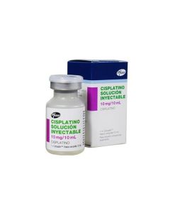 Cisplatino 10mg/10ml - 1 Frasco Ampolla de 10ml Solución Inyectable