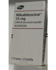 Nikableocina - 15mg Bleomicina - 1 Frasco Ampolla Liofilizado para Solución Inyectable