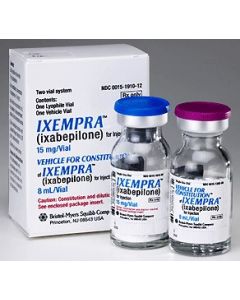 Ixempra - 15mg Ixabepilona - 1 Vial Solución Inyectable