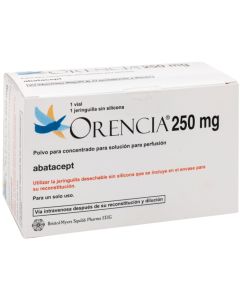 Orencia - 250mg Abatacept - 1 Vial Polvo para Concentrado para Solución para Perfusión