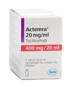 Actemra - 400mg/20ml Tocilizumab - 1 Frasco Ampolla Concentrado para Infusión