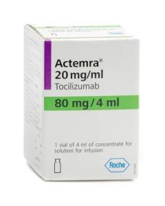 Actemra - 80mg/4ml Tocilizumab - 1 Frasco Ampolla Concentrado para Infusión