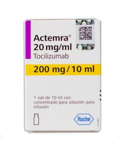 Actemra - 200mg/10ml Tocilizumab - 1 Frasco Ampolla Concentrado para Infusión