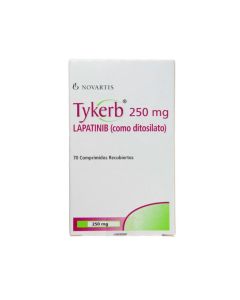 Tykerb - 250mg Lapatinib - 70 Comprimidos Recubiertos