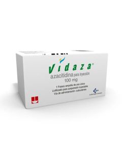 Vidaza - 100mg Azacitidina - 1 Frasco Ampolla Liofilizado para Suspensión Inyectable