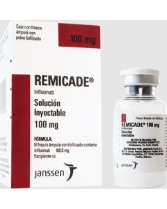 Remicade - 100mg Infliximab - 1 Frasco Ampolla Solución Inyectable