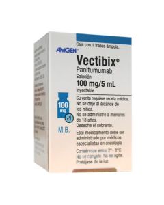 Vectibix - 100mg/5ml Panitumumab - 1 Frasco Ampolla Solución Inyectable