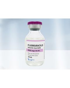 Fluorouracilo 500mg/10ml - 1 Frasco Ampolla de 10ml Solución Inyectable