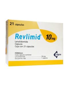 Revlimid - 10mg Lenalidomida - 21 Cápsulas