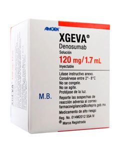 Xgeva - 120mg/1,7ml Denosumab - 1 Frasco Ampolla Solución Inyectable