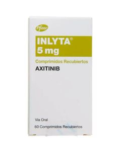 Inlyta - 5mg Axitinib - 60 Comprimidos Recubiertos