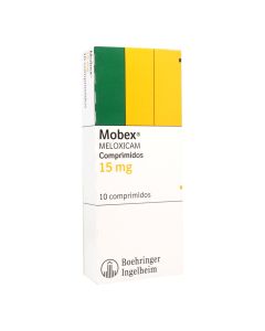 Mobex - 15mg Meloxicam - 10 Comprimidos