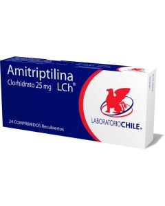 Amitriptilina 25mg - 24 Comprimidos Recubiertos