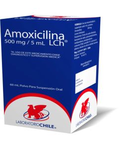 Amoxicilina 500mg/5ml - 60ml Polvo para Suspensión Oral