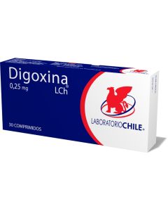 Digoxina 0,25mg - 30 Comprimidos