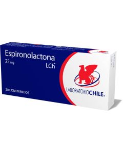 Espironolactona 25mg - 20 Comprimidos