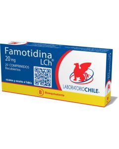 Famotidina 20mg - 20 Comprimidos Recubiertos