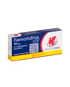 Famotidina 40mg - 10 Comprimidos Recubiertos