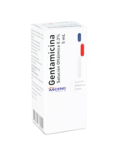 Gentamicina 0,3% - 5ml Solución Oftálmica