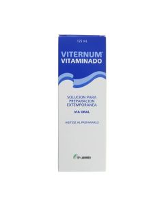 Viternum Multivitamínico 3mg - 0,68mg - 0,72mg - 6,8mg - 0,68mg - 16,8mg. 125Ml