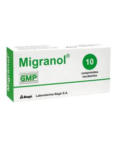 Migranol - 10 Comprimidos Recubiertos