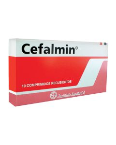 Cefalmin - 10 Comprimidos Recubiertos