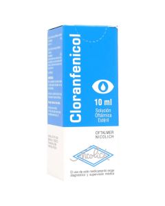 Cloranfenicol 0,5% - 10ml Solución Oftálmica