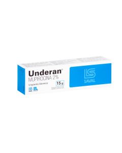 Underan - 2% Mupirocina - 15gr Ungüento Dérmico