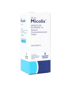 Micolis - 1% Econazol - 20ml Solución Tópica