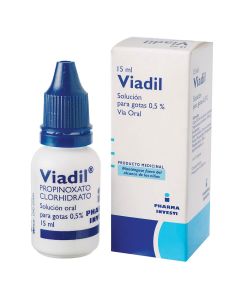 Viadil - 0,5% Pargeverina - 15ml Solución Oral para Gotas