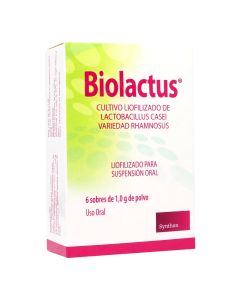Biolactus - 6 Sobres Liofilizado para Suspensión Oral