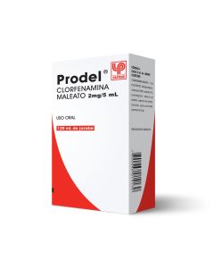 Prodel - 2mg/5ml Clorfenamina - 120ml Jarabe