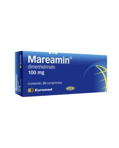 Mareamin - 100mg Dimenhidrinato - 20 Comprimidos