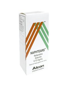 Naphtears - 0,12mg/ml Nafazolina - 15ml Solución Oftálmica