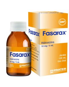 Fasarax - 10mg/5ml Hidroxizina - 120ml Jarabe