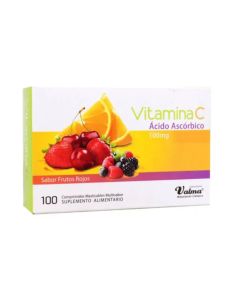 Vitamina C - 100mg Ácido Ascórbico - 100 Comprimidos