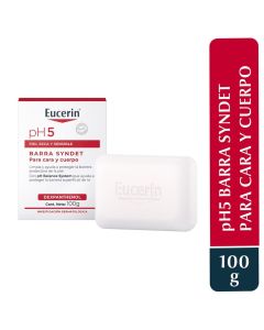 Eucerin PH5 Syndet - 100grs Jabón en Barra piel Seca y Sensible