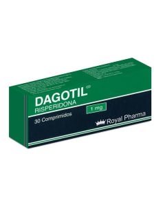 Dagotil 1 - 1mg Risperidona - 30 Comprimidos Recubiertos