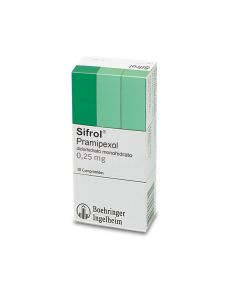 Sifrol - 0,25mg Pramipexol - 30 Comprimidos  
