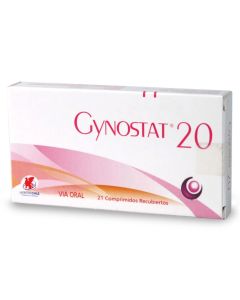 Gynostat 20 - 21 Comprimidos Recubiertos - Anticonceptivo Oral