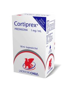 Cortiprex - 1mg/ml Prednisona - 100ml Suspensión Oral