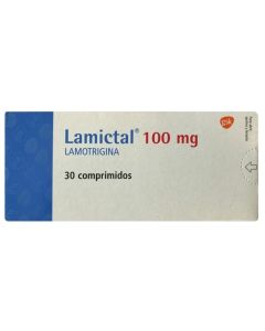 Lamictal - 100mg Lamotrigina - 30 Comprimidos