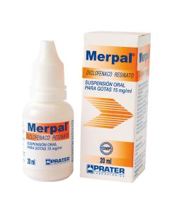 Merpal - 15mg/ml Diclofenaco - 20ml Suspensión Oral para Gotas