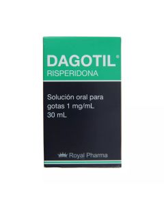 Dagotil - 1mg/ml Risperidona - 30ml Solución Oral para Gotas