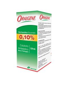 Oralgene - 0,1% Clorhexidina Gluconato - 120ml Colutorio