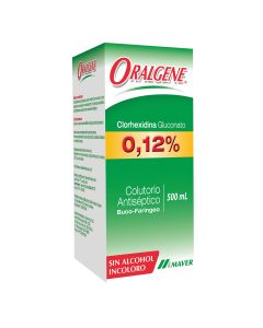 Oralgene - 0,12% Clorhexidina Gluconato - 500ml Colutorio