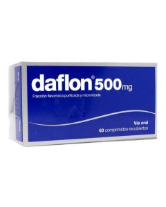 Daflon 500mg - 60 Comprimidos Recubiertos