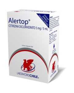 Alertop - 5mg/5ml Cetirizina - 120ml Solución Oral