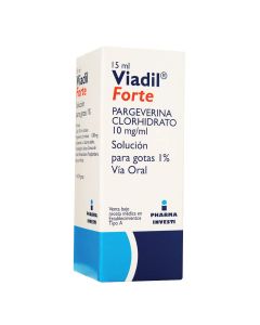 Viadil Forte - 10mg/ml Pargeverina - 15ml Solución Oral para Gotas